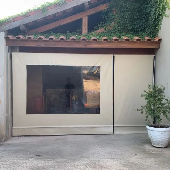 Toldo Cortina — Fechamento Vertical - Toldos Rio Claro